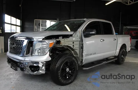 2018 Nissan Titan Sv from USA, damaged, VIN 1N6AA1E59JN542727